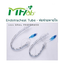 ท่อสอดช่วยหายใจ แบบ Oral ท่อตัดงอ ไม่บังหน้า ยี่ห้อ MFlab Oral Preformed Endotracheal Tubes [LB5020C] ประเทศจีน