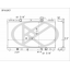 หม้อน้ำ toyota camry acv30 2.0 ,2.4 ปี 02-06 - AT / Koyorad