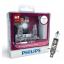 หลอดไฟรถยนต์ Philips H1 X-treme Vision +130% 12V 55W แพ๊คคู่