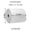Thermal paper 57 x 40 mm (10ม้วน/แพ็ค)