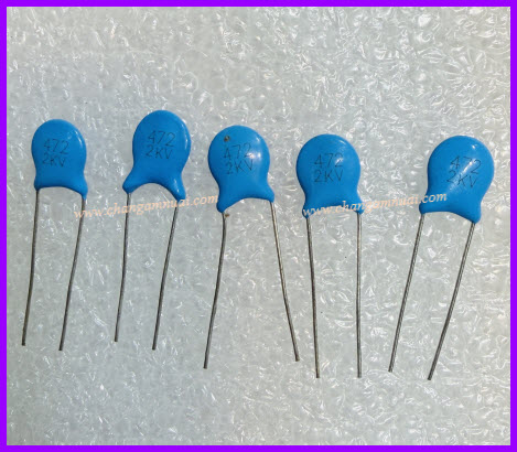 c ไมล่าห์ 472k 472j 4700pf 4.7nf 2kv แพ็คละ 5 ตัว