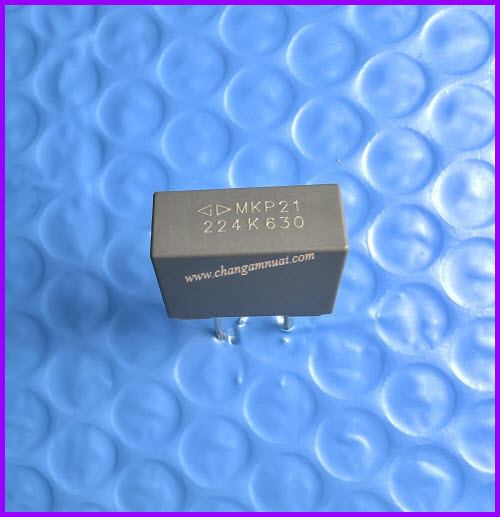 MKP 224K 220nf 0.22uf 630v คาปา Polypropylene Film 17x13x7 มิล ขากว้าง 15มิล