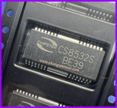 CS8532S ไอซีขยายเสียง 9Wx2 AB/D HSOP-28
