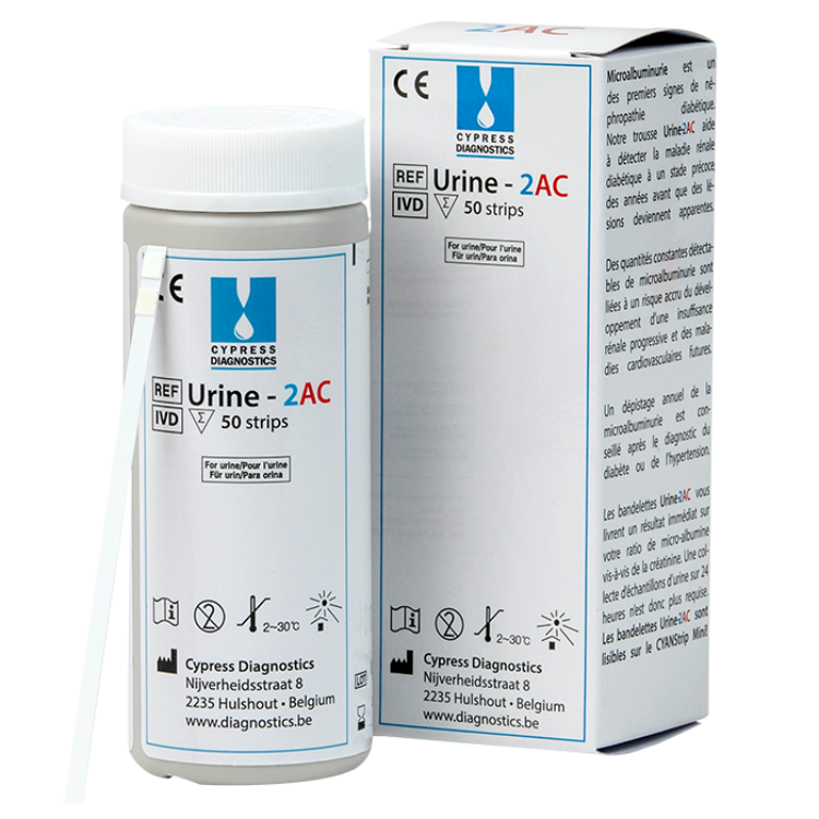 Microalbumin Strip (50 test/box) ยีห่้อ Cypress