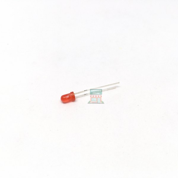 3mm LED Red 10pcs