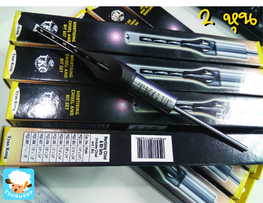 ดอกเจาะไม้ สี่เหลี่ยม TKG (6.5 mm./2หุน)