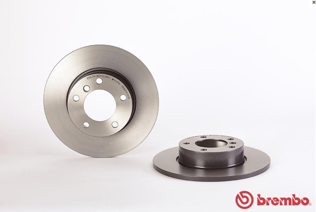 จานเบรค BMW E36 316i 318i (คู่หน้า) ปี 1990- 1998 / Brembo