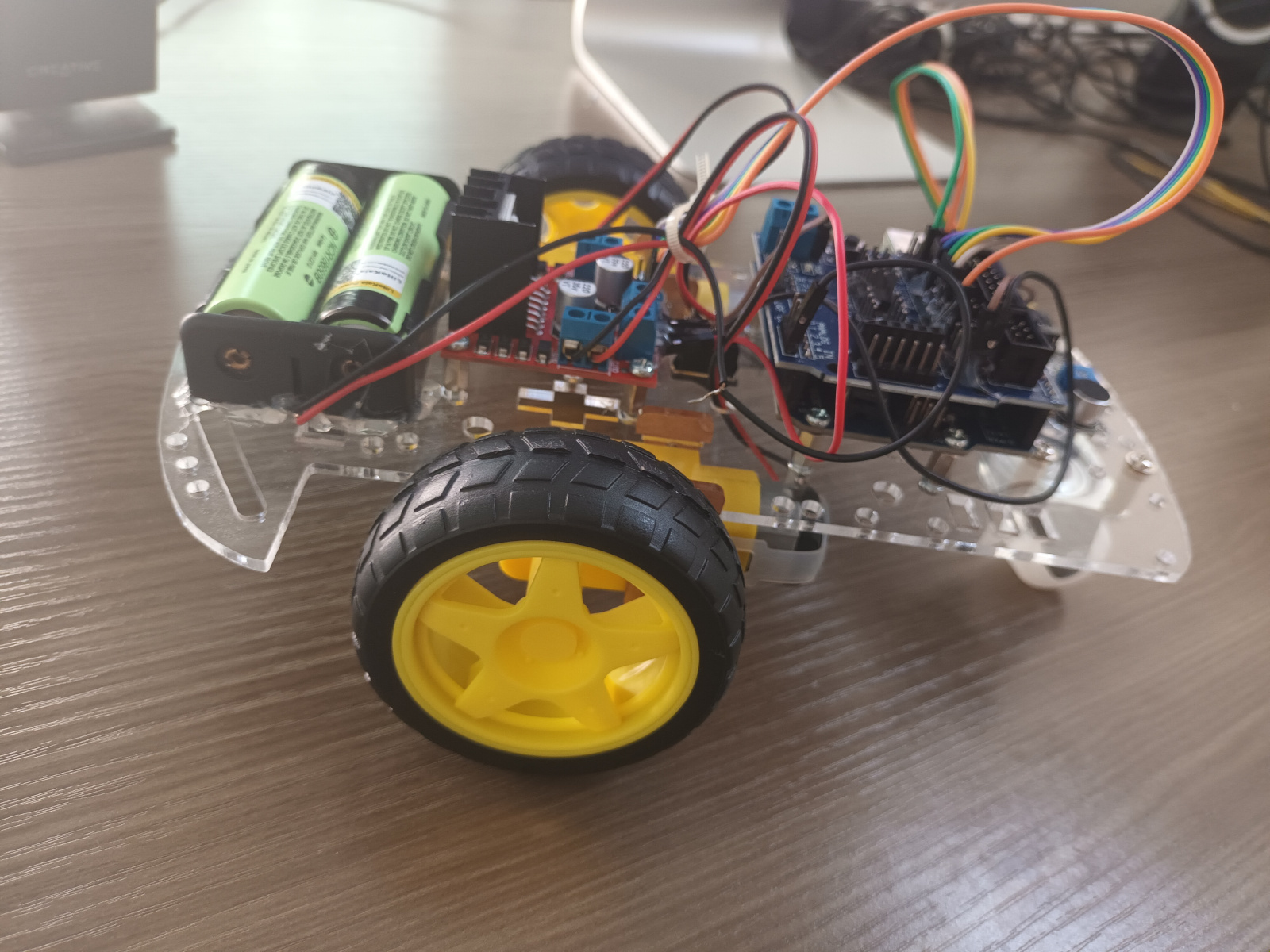 ชุดคิท หุ่นยนต์ Arduino ควบคุมด้วยเสียงปรบมือ