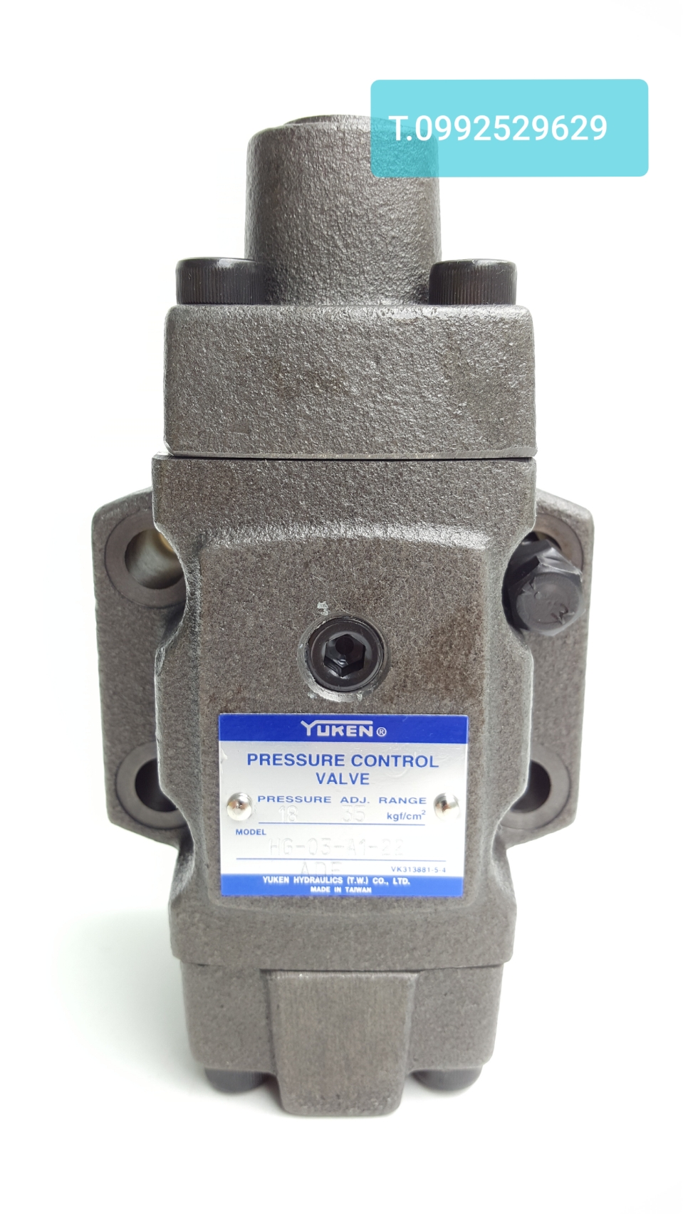 วาล์วปรับแรงดัน วาล์วควบคุมแรงดัน ไฮดรอลิค (Pressure Control) ยี่ห้อ Yuken