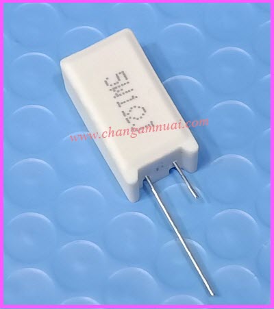 R 1 ohm 5W 1 โอมห์ 5W ตัวตั้ง กระเบื้อง
