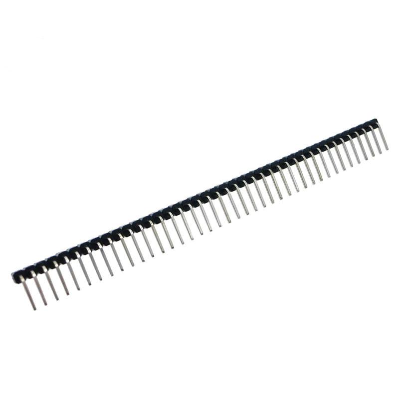 2.54 mm Right Angle Single Row Pin Male Header 40 Pin