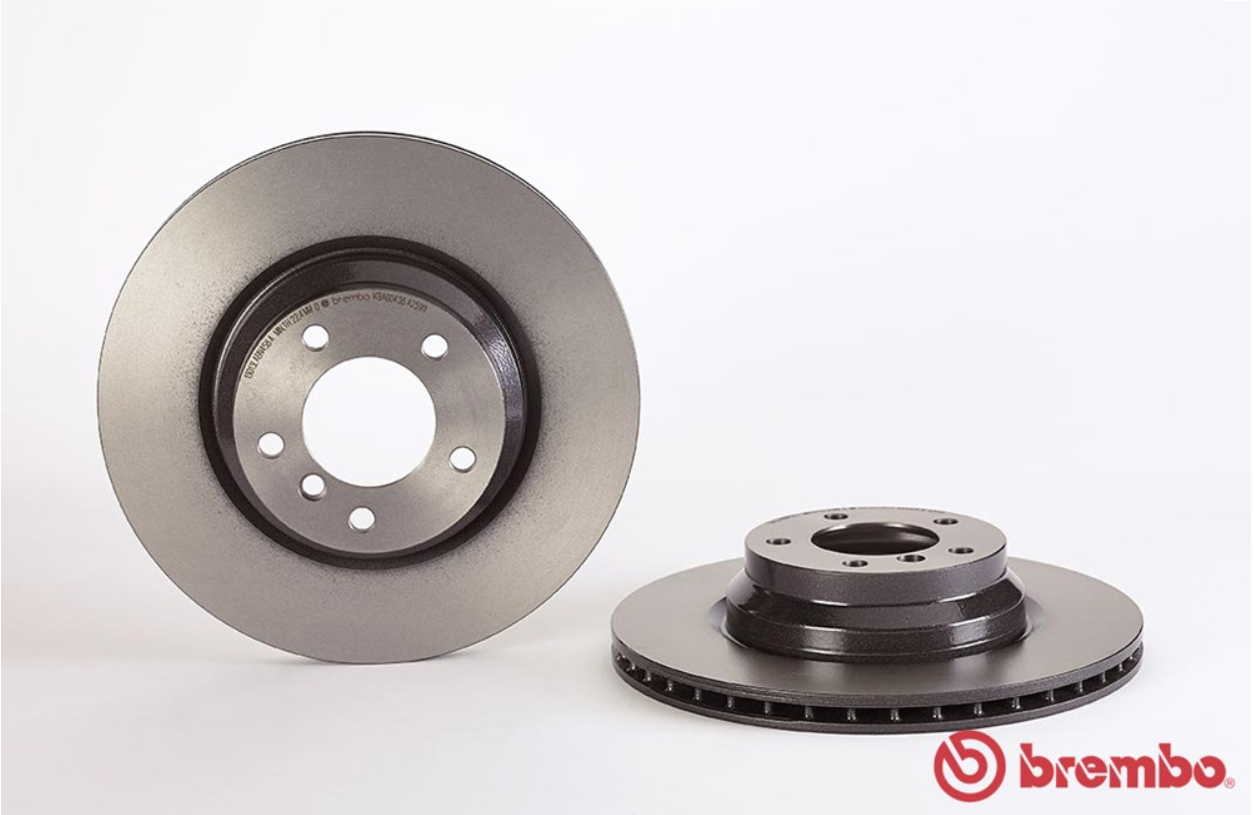 จานเบรค BMW E90 E93 325i 330i (คู่หน้า) ปี 2005 - 2011 / Brembo