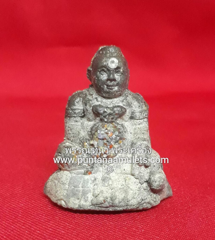 กุมารทองรับทรัพย์ เนื้อผงมหาภูติลิ้นทอง ขนาดจัมโบ้ หลวงพ่อดำ วัดสันติธรรม (ไทยสามารถ) อ.อรัญประเทศ จ.สระแก้ว