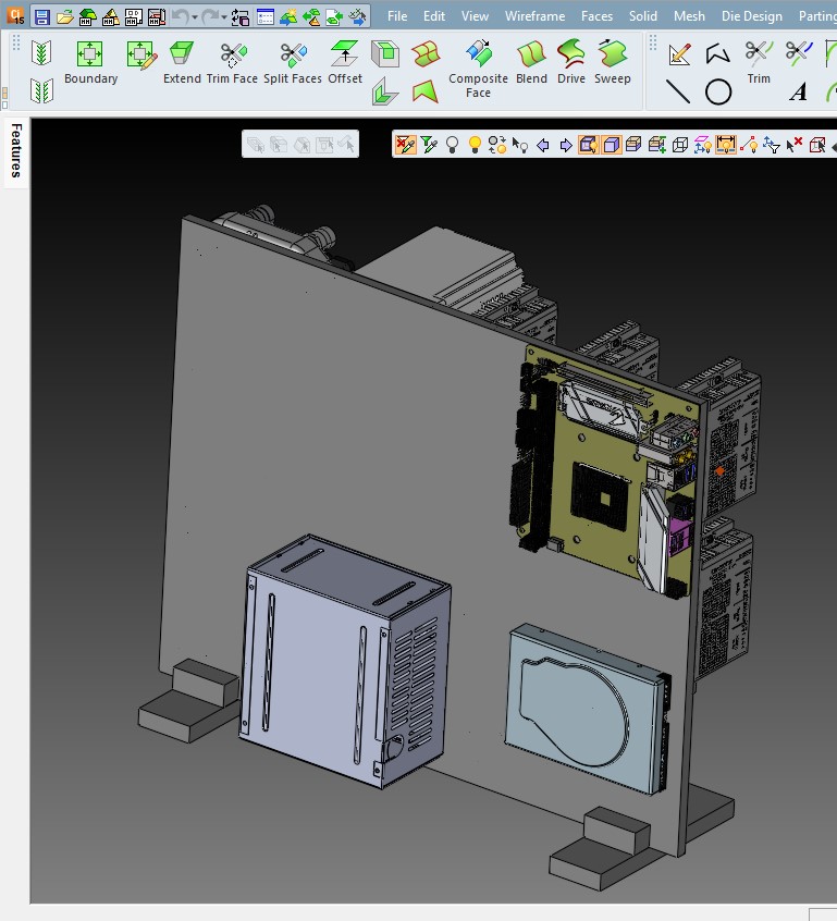 CNC 4AXIS MACH3 Controller - DIY -ALUMINIUM-MODEL-CADCAMCNCMOLDTHAI-CT02-766320