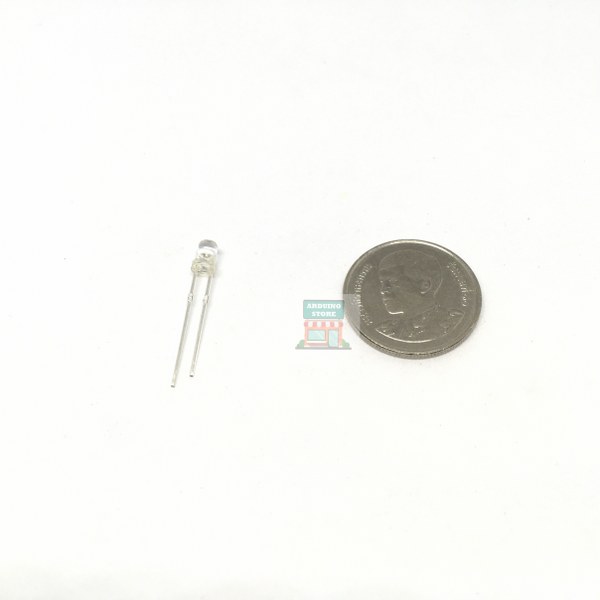 3mm LED White 10pcs