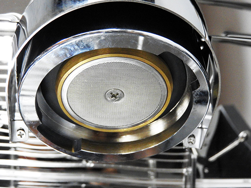 เครื่องชงกาแฟเอสเปรสโซ่ Delisio 2 หัวกรุ๊ป สีดำ 1614-161