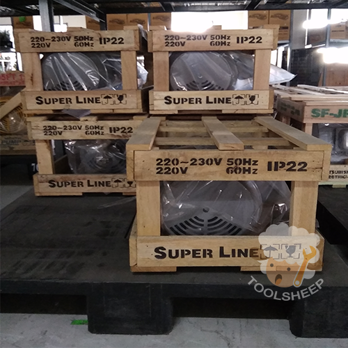 มอเตอร์ mitsubishi SCL-KR ขนาด 5HP (4P)