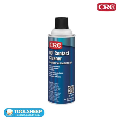 CRC QD Contact Cleaner นํ้ายาล้างหน้าสัมผัสไฟฟ้า สูตรแห้งไว 311g.