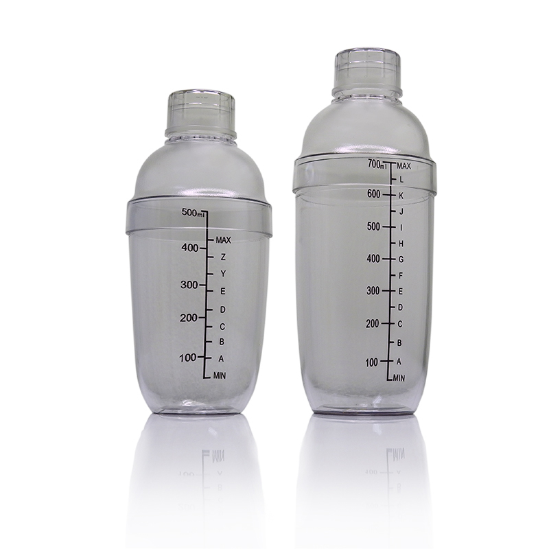 เชคเกอร์ ขวดผสมค็อกเทลพลาสติก มี 3 ขนาด 1610-029-1610-030-1610-031