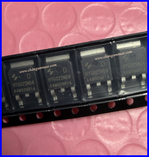 HYG025N04 40V 205A N-Channal มอสเฟต TO-252 สินค้าชิ้นละ