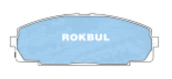 ROKBUL ผ้าเบรค หน้า TOYOTA HIACE 2.8 D Commuter LH112 ปี 1997 on (DP1328)