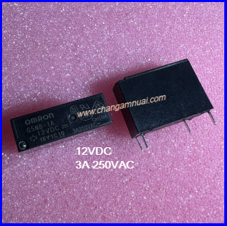 รีเลย์ Omron G5NB-1A 12VDC 3A เกรดA