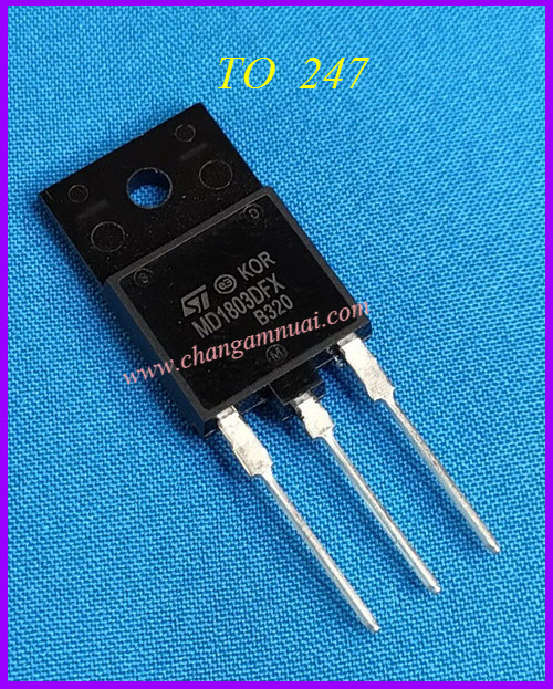 MD1803DFX TR Hor 1500v 10A มีแดมป์ ใส่ที่วี ฟิลิป