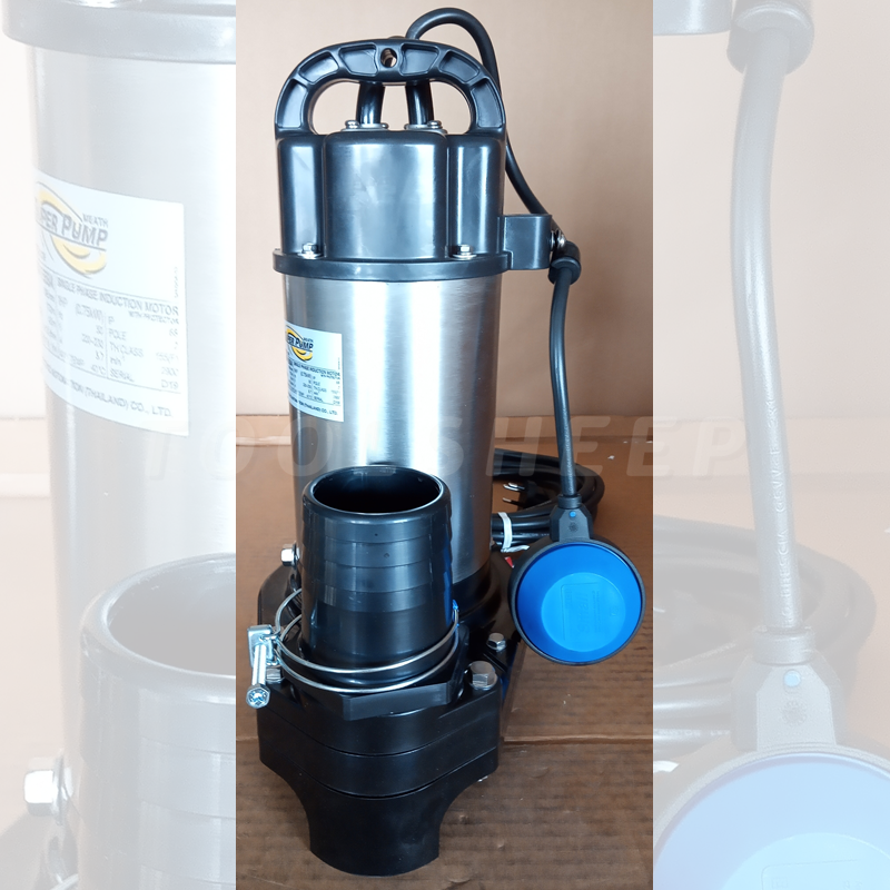 ปั๊มแช่ MITSUBISHI รุ่น SSP Series แบบมีลูกลอย