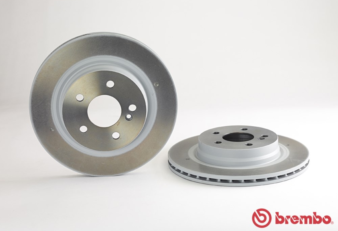 จานเบรค Mercedes-Benz C207 E-Coupe (คู่หลัง) ปี 2009 ขึ้นไป / Brembo
