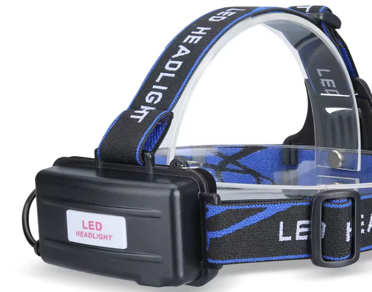 ไฟฉายคาดศรีษะ LED แสงสีขาว ซูมได้ ชาร์จไฟได้ในตัว