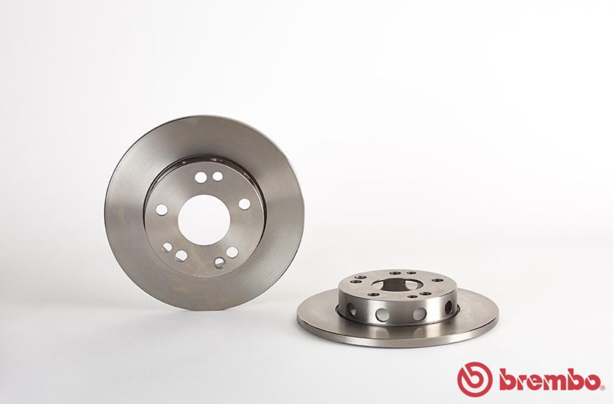 จานเบรค Mercedes-Benz W201 190E 1.8 (คู่หน้า) ปี 1992 - 1995 / Brembo