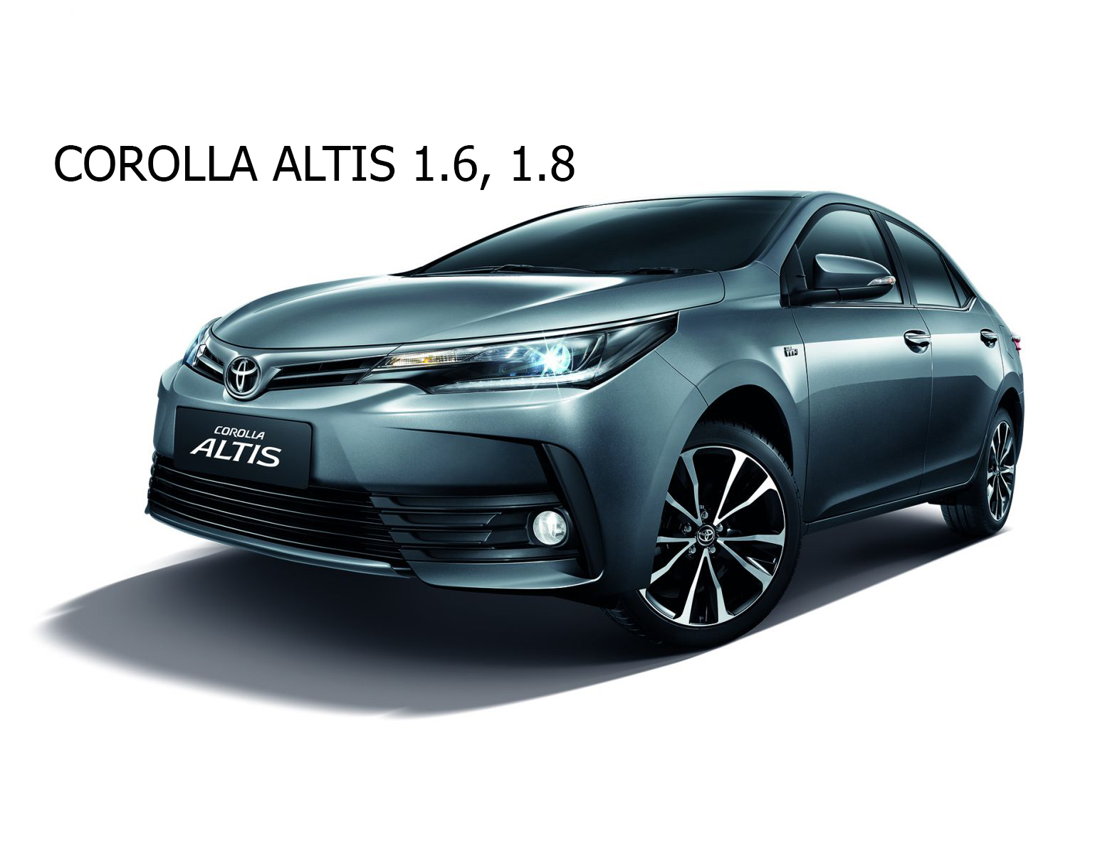ผ้าเบรก-หน้า COMPACT TOYOTA COROLLA ALTIS 1.6, 1.8 ปี 2008 - 2013