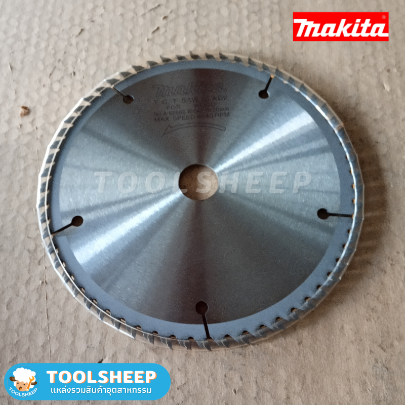 ใบเลื่อยวงเดือน MAKITA ขนาด 6 นิ้ว ฟันคาร์ไบด์ เลื่อยตัดไม้