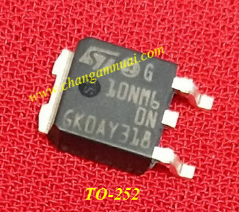 10NM60 10NM60N 10NM60ND DPAK MOSFET TO-252 650v 10A ใช้แทน 5N50 - 5N52U - D9N50