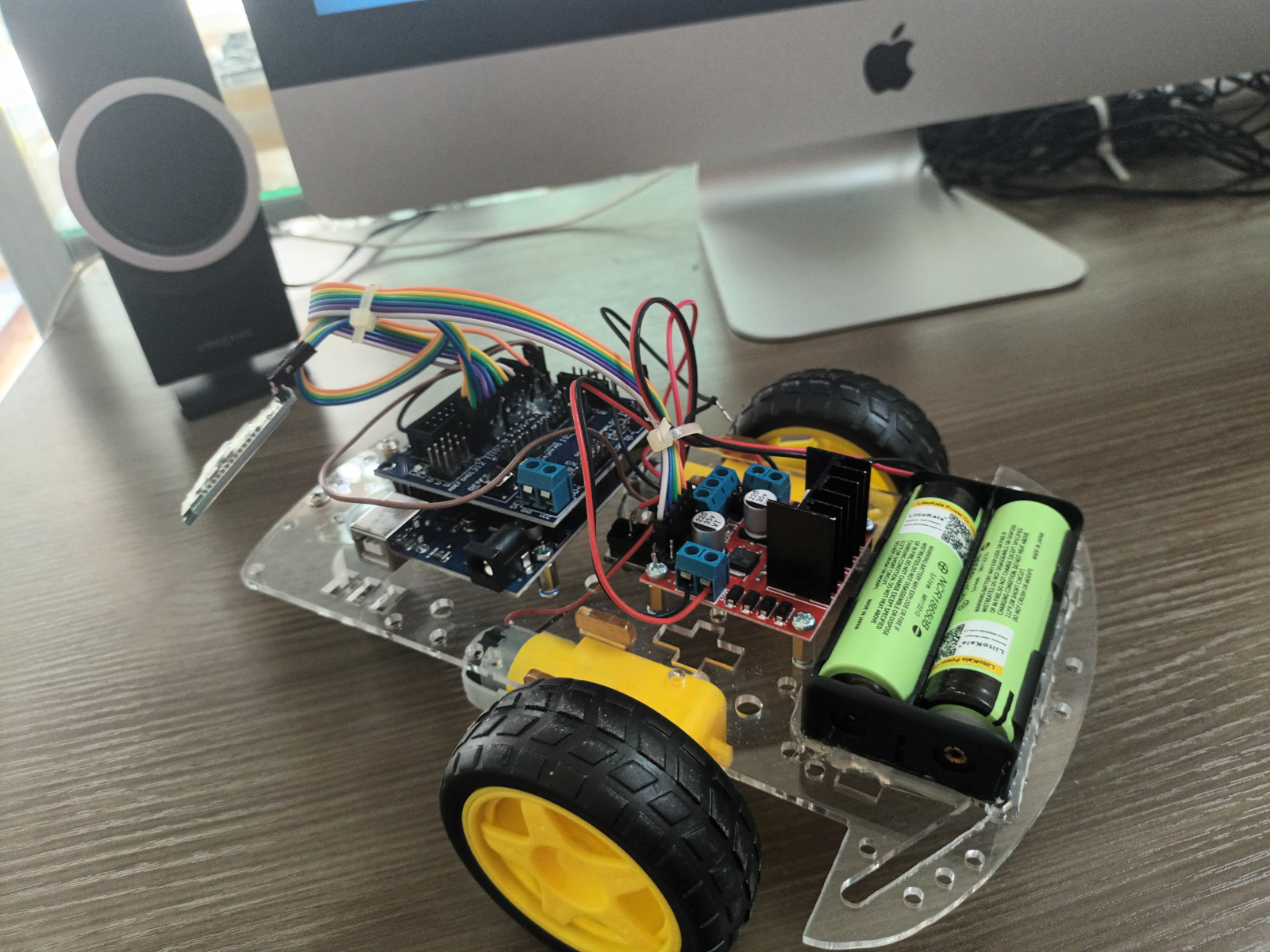 ชุดคิท หุ่นยนต์ Arduino บังคับ ด้วยแอพ บลูทูธ (Bluetooth)