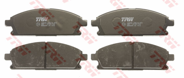 ผ้าเบรค TRW ล้อหน้า NISSAN X-Trail 2.5 D ปี 2005 on DTEC (GDB3293)