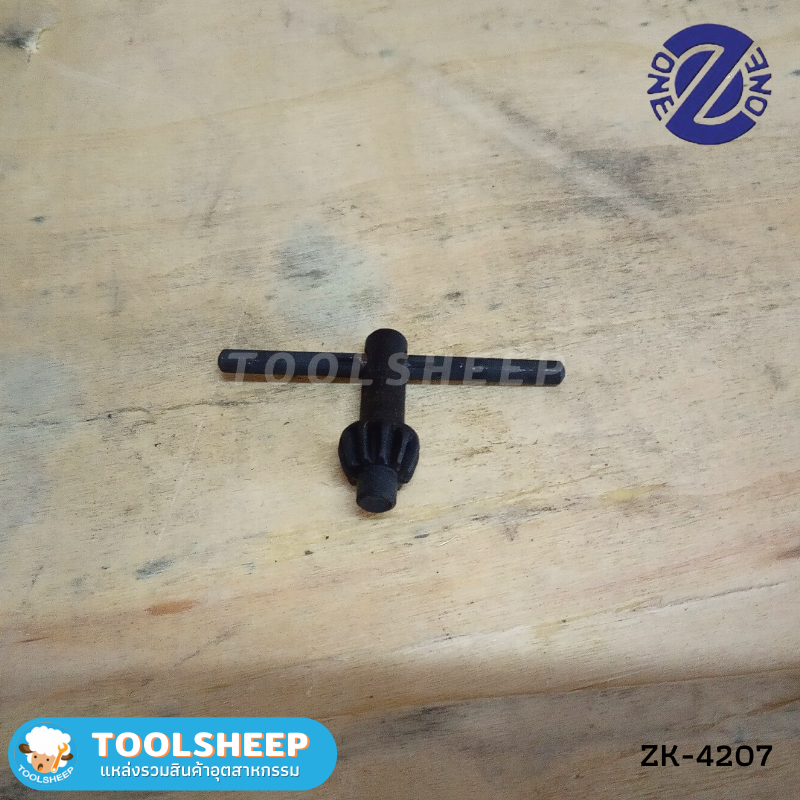 สว่านลม ZK-4207 ขนาด 3/8" พร้อมอุปกรณ์ (Air Angle Drill)