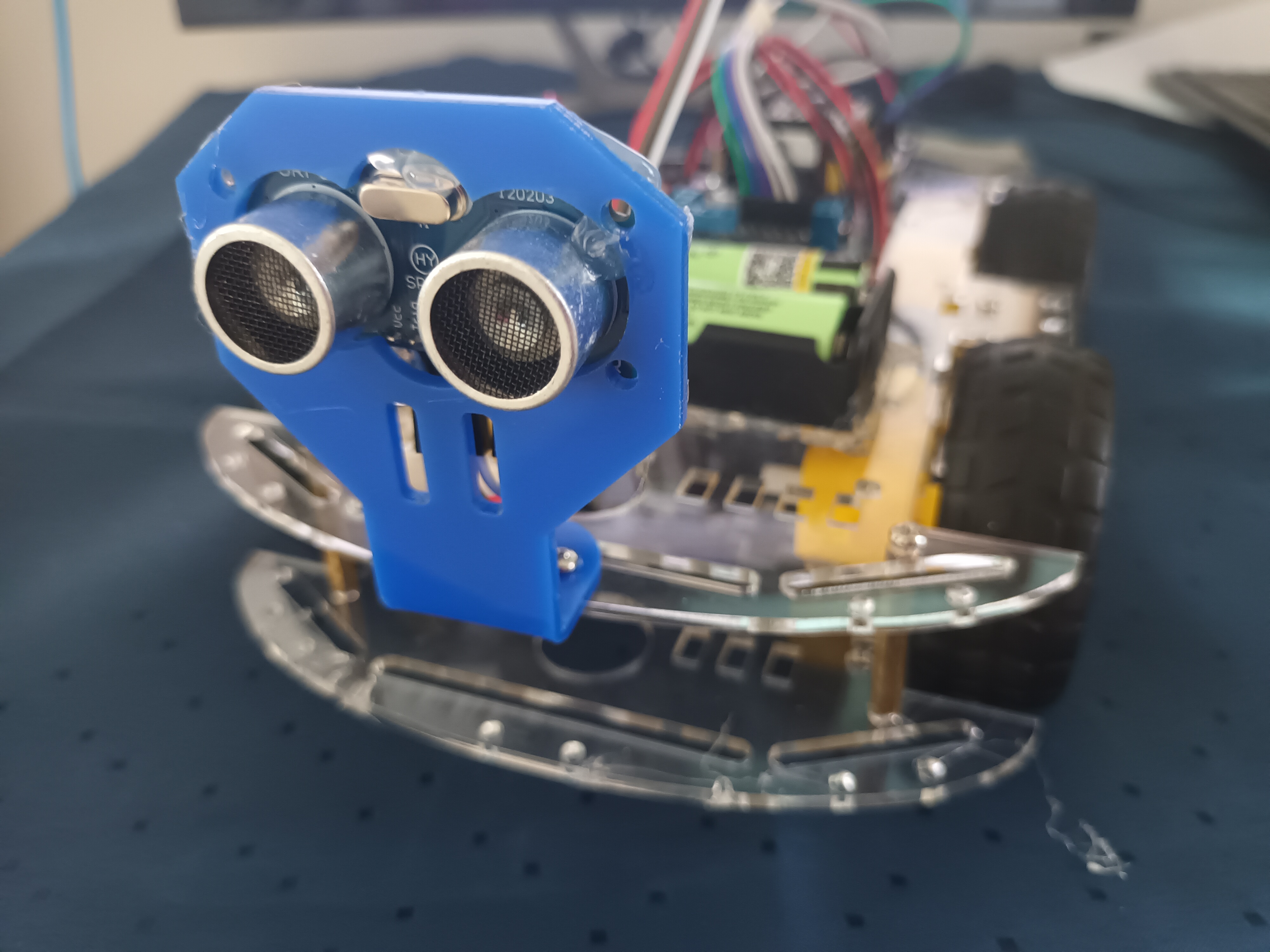 ชุดคิท หุ่นยนต์หลบสิ่งกีดขวาง ESP32