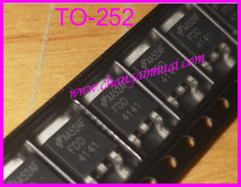 FDD4141 P-channel Mosfet 40V 10.8A TO-252