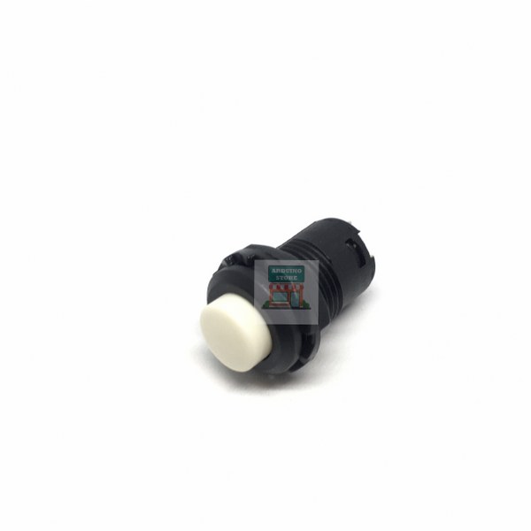 Push Button 12mm White