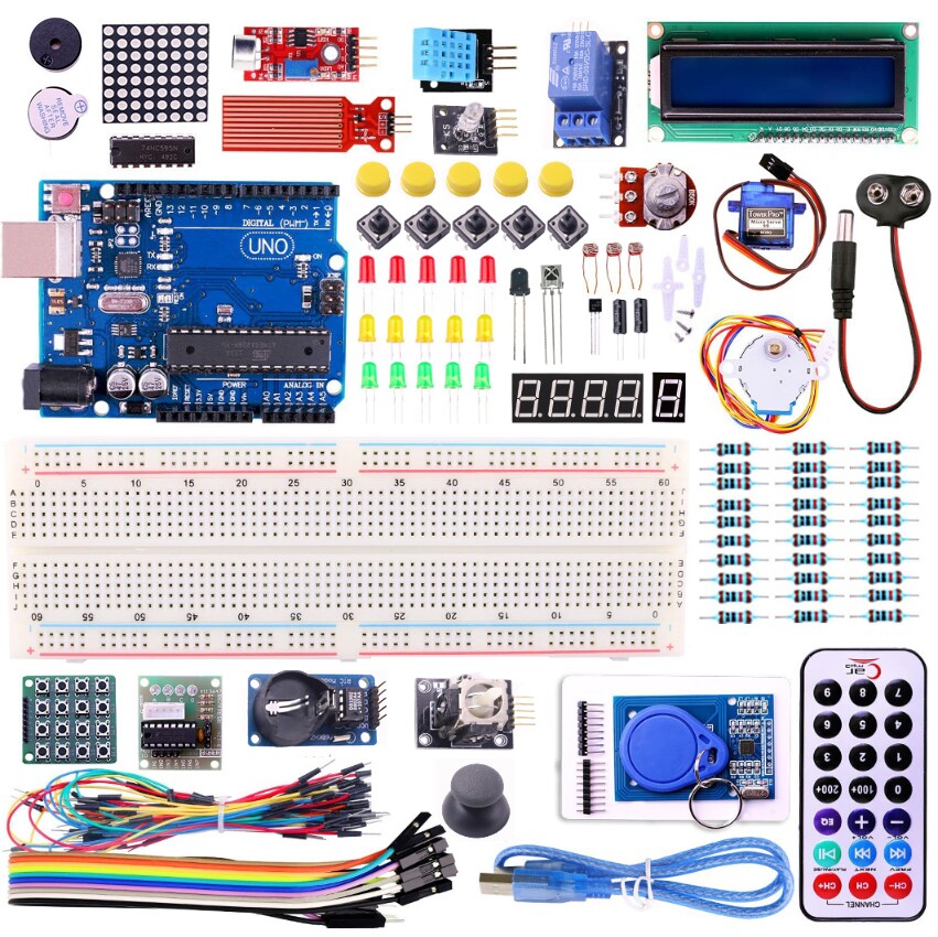 ชุดเริ่มต้นเรียนรู้ Uno R3 Beginner Learning Kit for Arduino