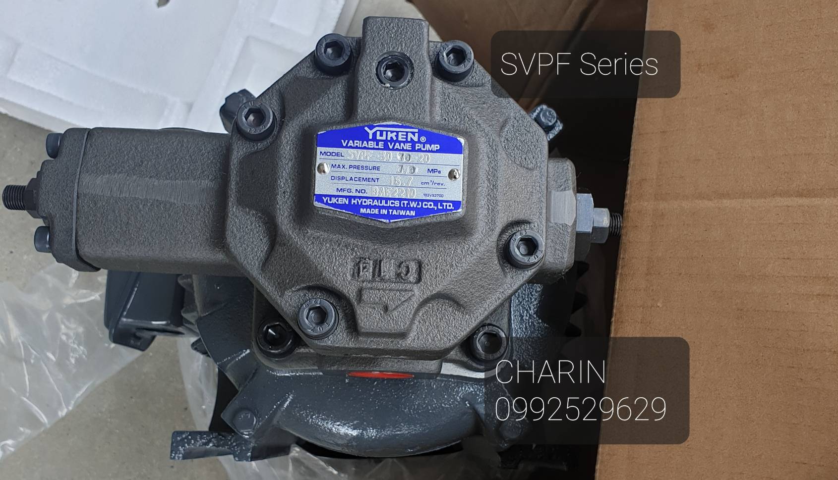 SVPF Series | Yuken Vane Pumps | 20-35, 20-70, 30-35, 30-70, 40-35, 40-70 | ปั๊ม SVPF | ปั้มใบพัด