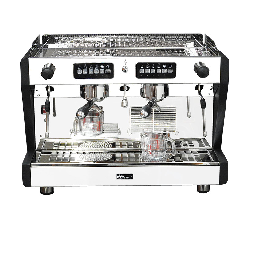 เครื่องชงกาแฟเอสเปรสโซ่ Delisio 2 หัวกรุ๊ป สีดำ 1614-161