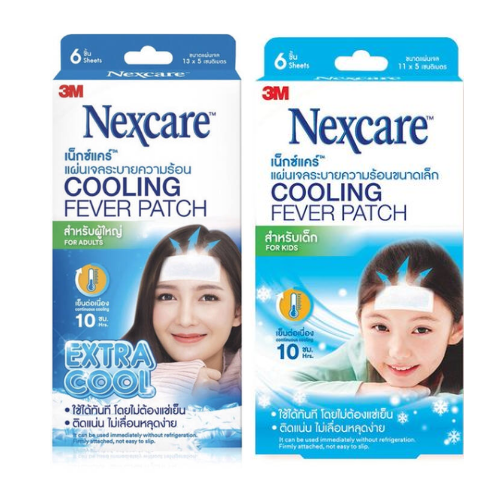 แผ่นเจลลดไข้ 3M Nexcare