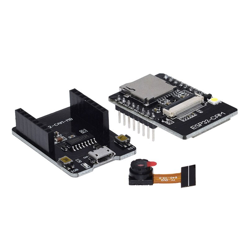 ESP32 CAM Board with OV2640 + Download Module