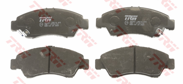 TRW ผ้าเบรค หน้า ISUZU Vertex 1.6 ปี 1996 on DTEC