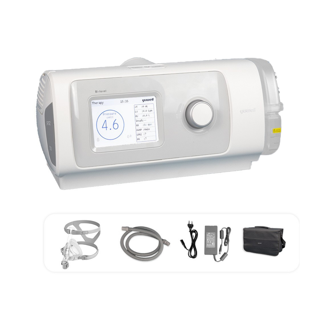 เครื่องช่วยหายใจ BreathCare PAP positive airway pressure d รุ่น YH-830 ยี่ห้อ Yuwell