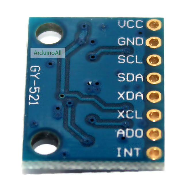 GY-521 IMU 3-axis Accelerometer/Gyro Module (MPU6050)