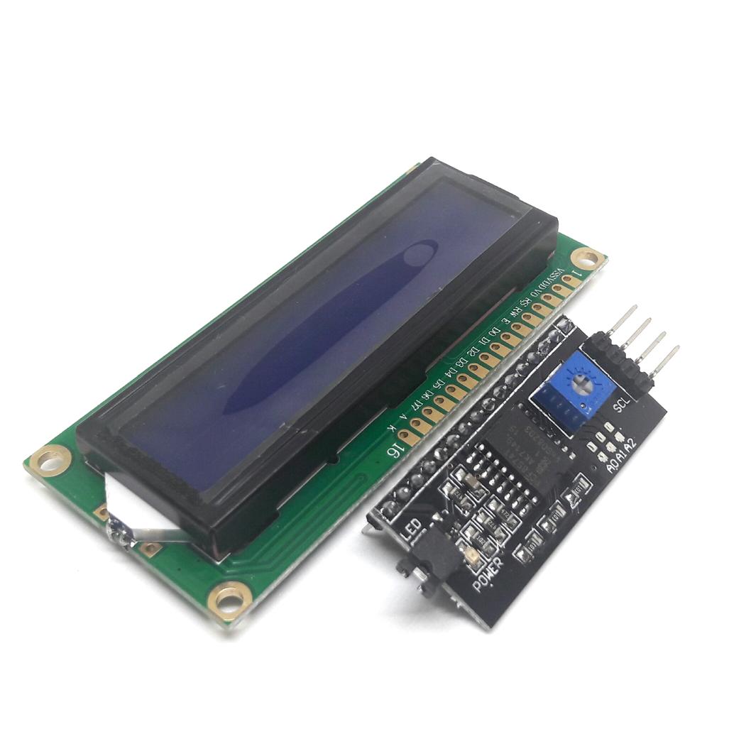 LCD 1602 Blue Backlight+I2C