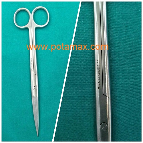 กรรไกรผ่าตัด MIRA ชนิดแหลม/แหลม ขนาด 20cm. 20 cm.